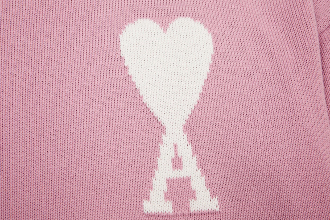 "Heart" Sweater Rose