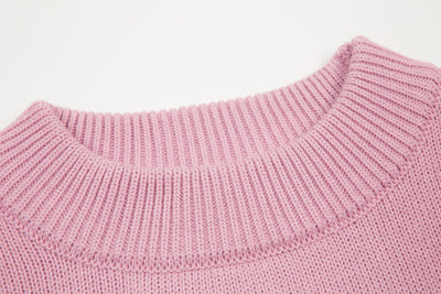 "Heart" Sweater Rose