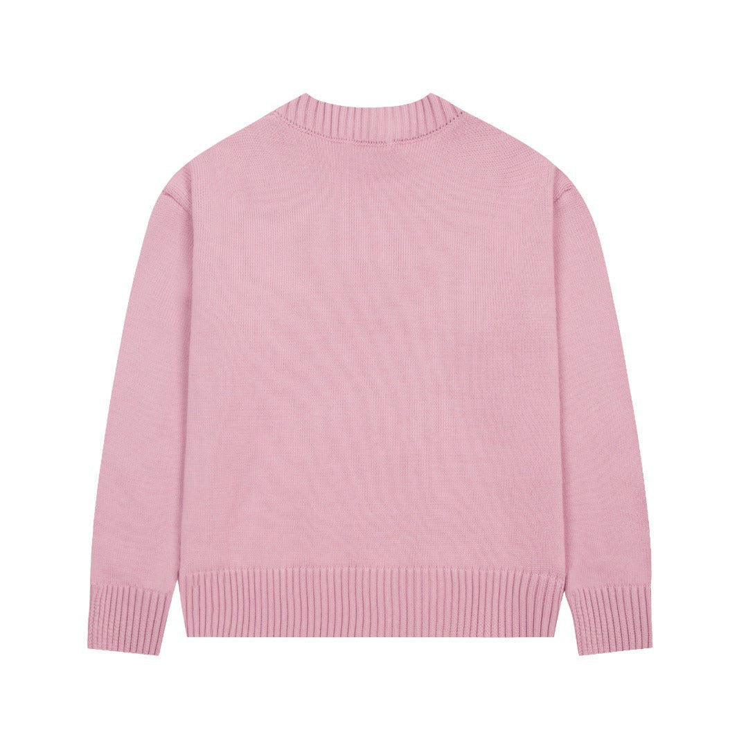 "Heart" Sweater Rose