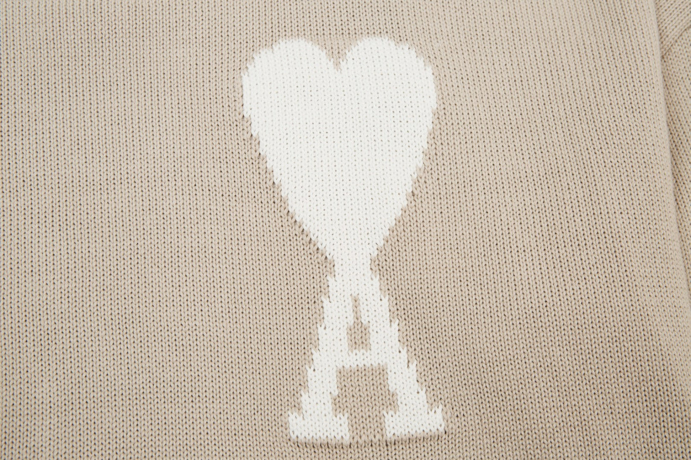 "Heart" Sweater Cream