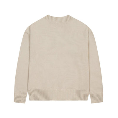 "Heart" Sweater Cream