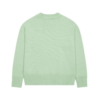 "Heart" Sweater Mint