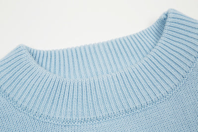 "Heart" Sweater Babyblue
