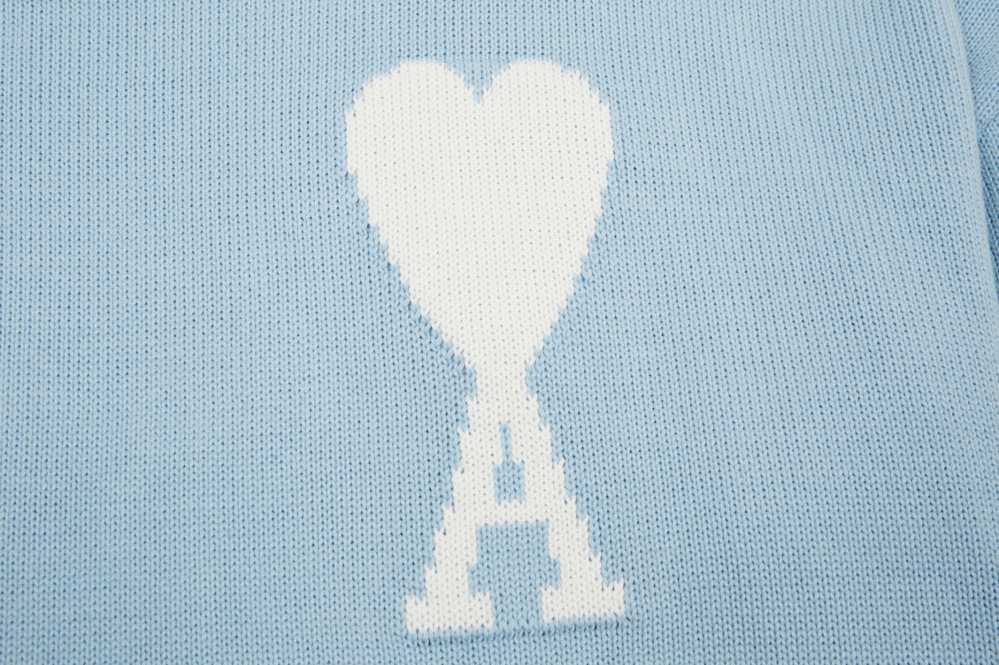 "Heart" Sweater Babyblue