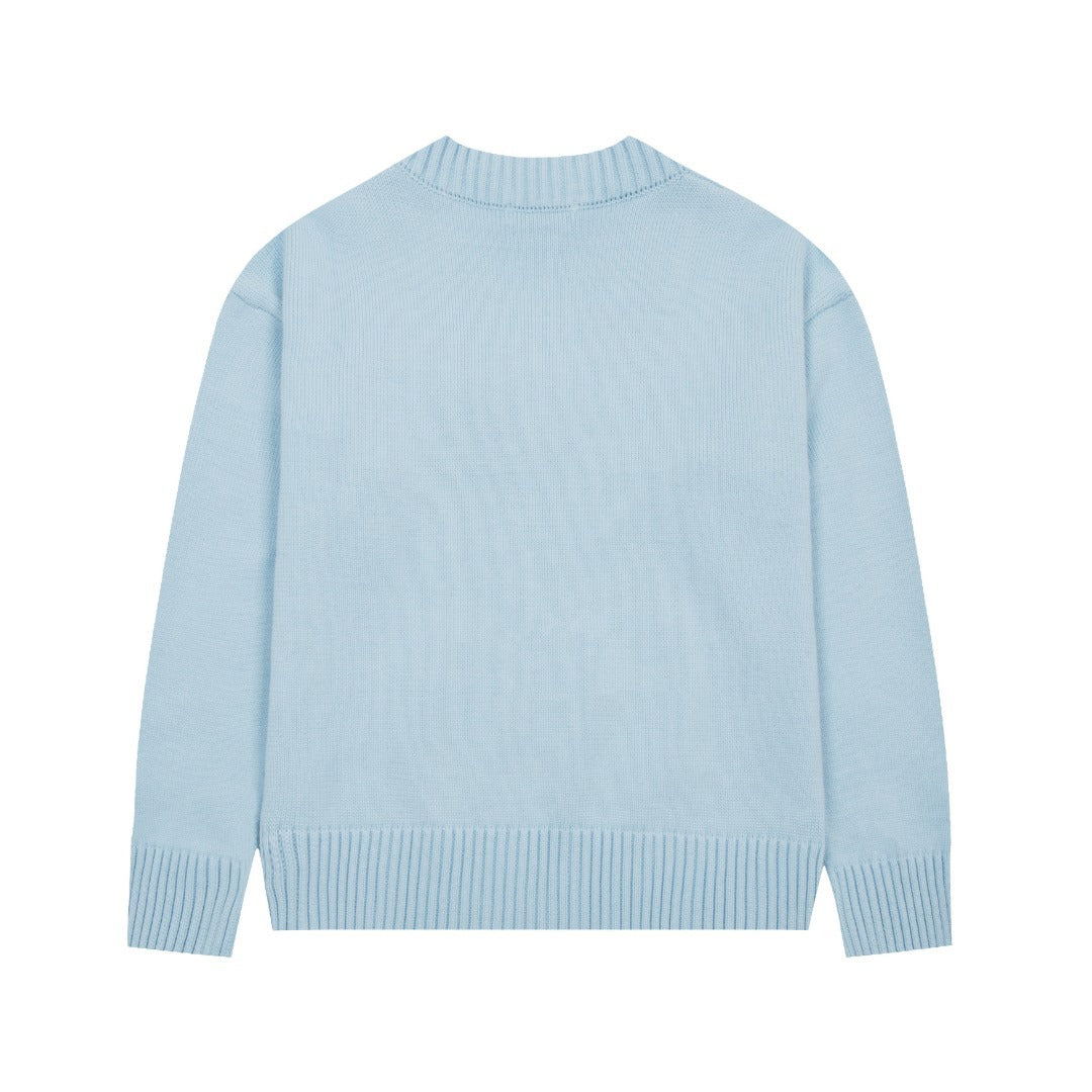 "Heart" Sweater Babyblue