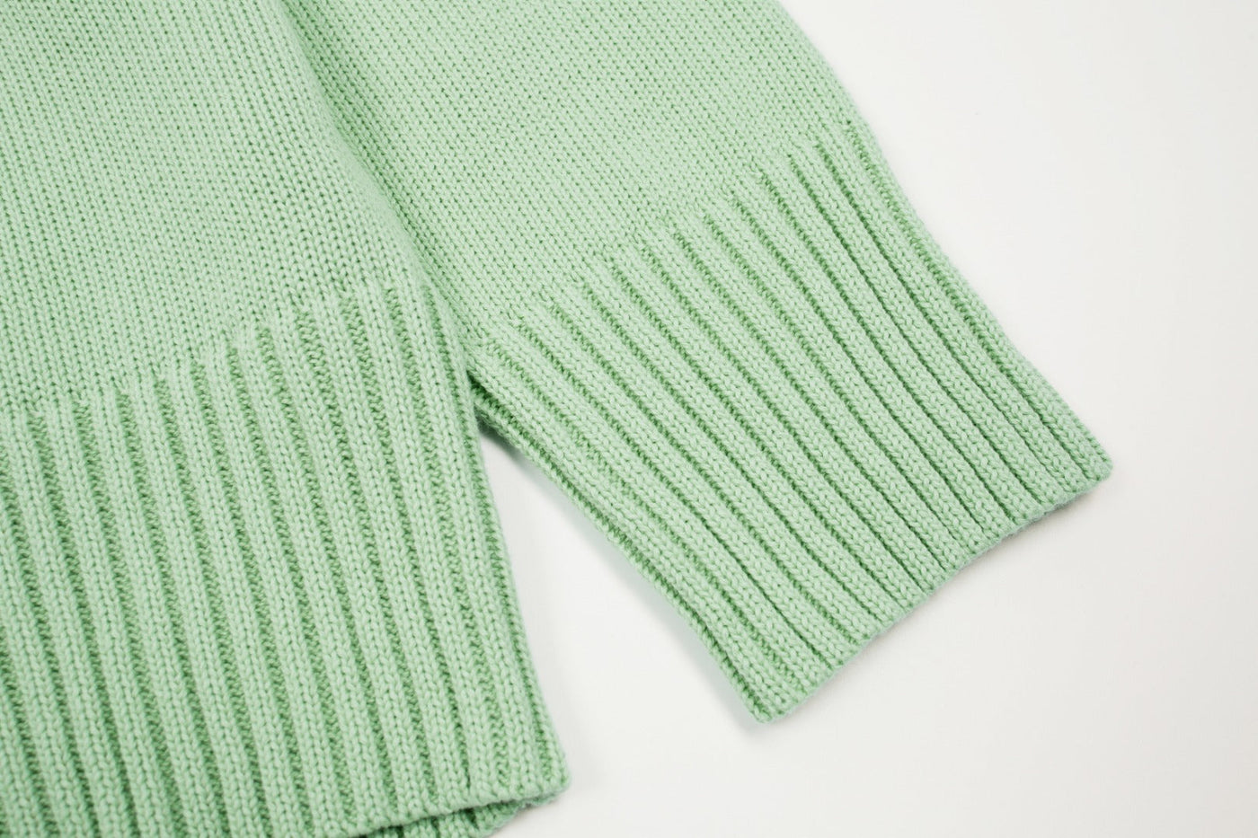 "Heart" Sweater Mint